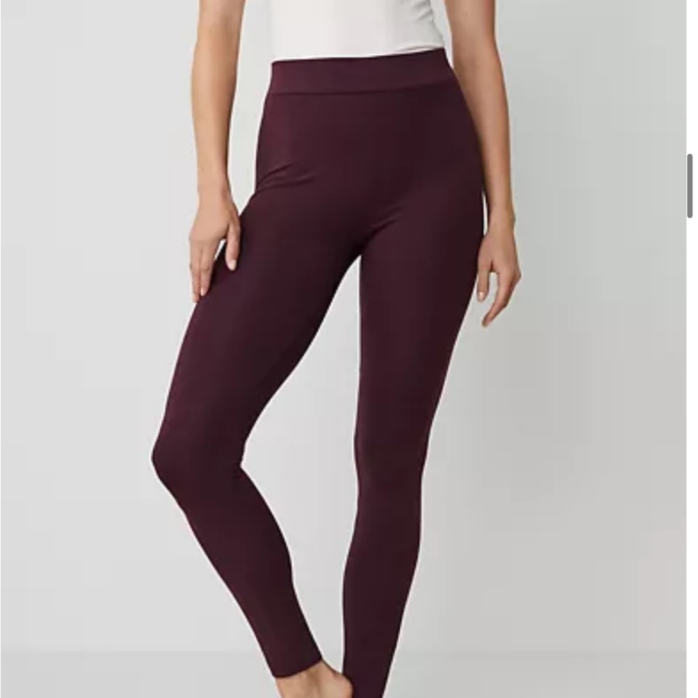 Classic Pull On Leggings in Plum Rose